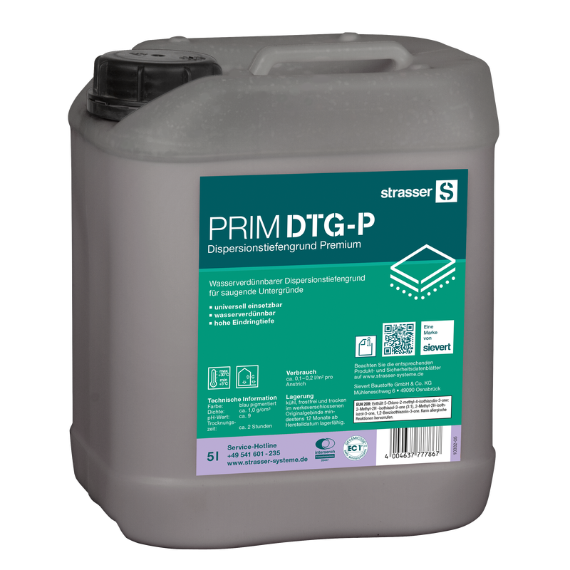 Strasser DTG-P Dispersionstiefengrund Premium – 5 l Kanister